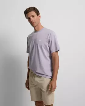 Футболка мужская Iconos Beach Vibes фиолетовая Silbon, фиолетовый