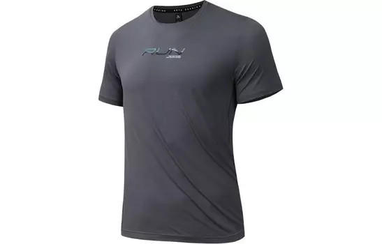 Футболка мужская из коллекции Running, цвет Castle серый Anta, цвет Castle Gray