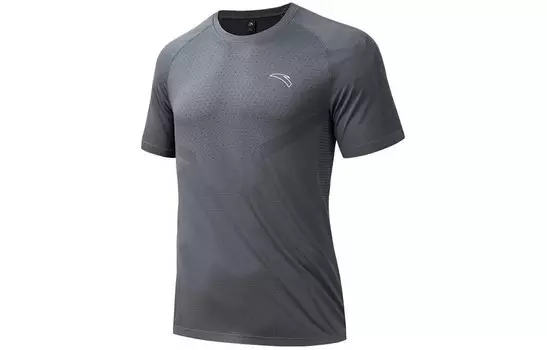 Футболка мужская из коллекции Running, цвет Castle серый Anta, цвет Castle Gray