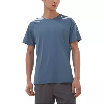 Футболка мужская из коллекции Running Morning Light Blue Anta, голубой