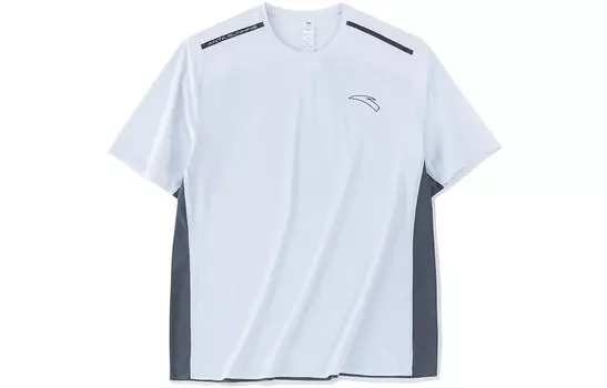 Футболка мужская из коллекции Running, ярко-прозрачная, серая Anta, серый