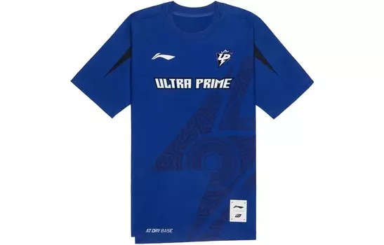 Футболка мужская из коллекции Sports Life, цвет фиолетовый/синий Lining, фиолетовый/синий