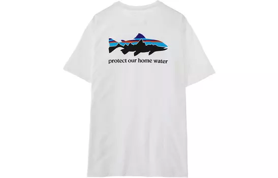 Футболка мужская из органического материала Patagonia, синий