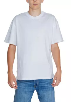 Футболка мужская Jack & Jones однотонная, белый