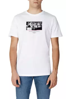 Футболка мужская Jack & Jones с принтом, белый