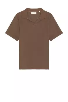 Футболка мужская Jacquard Polo Frame, цвет Soft Mocha