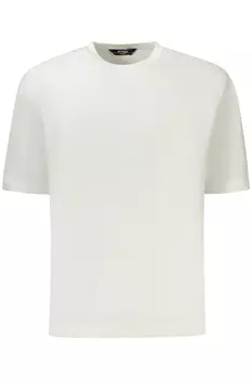 Футболка мужская K-Way хлопковая с коротким рукавом, белый