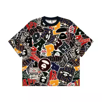 Футболка мужская камуфляжная MLX Aape, цвет Camo MLX