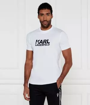 Футболка мужская Karl Lagerfeld облегающего кроя, белый