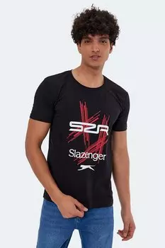 Футболка мужская KASUR черная SLAZENGER