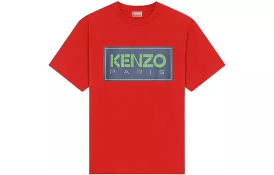 Футболка мужская Kenzo, красный