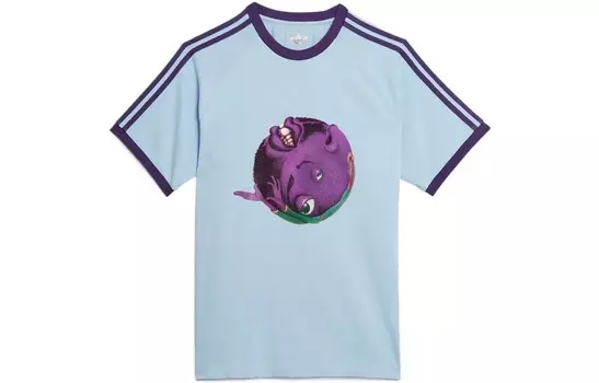 Футболка мужская Kerwin Frost Collection, цвет: пудрово-голубой Adidas Originals, розовый/голубой