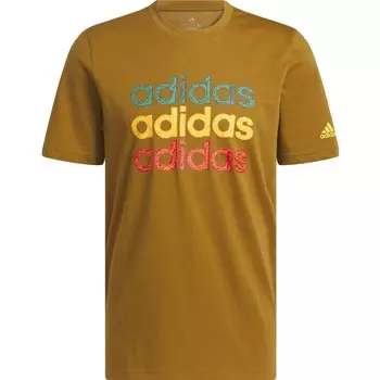 Футболка мужская Кофе Adidas, цвет Coffee