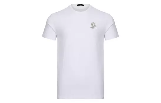 Футболка мужская комплект из 2 шт., белая Versace, белый