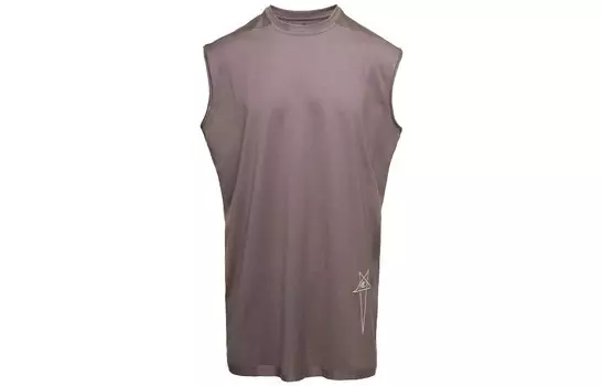 Футболка мужская коричневая Rick Owens, коричневый
