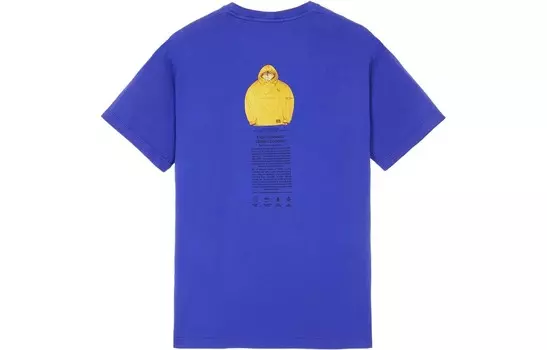 Футболка мужская королевского синего цвета Stone Island, синий