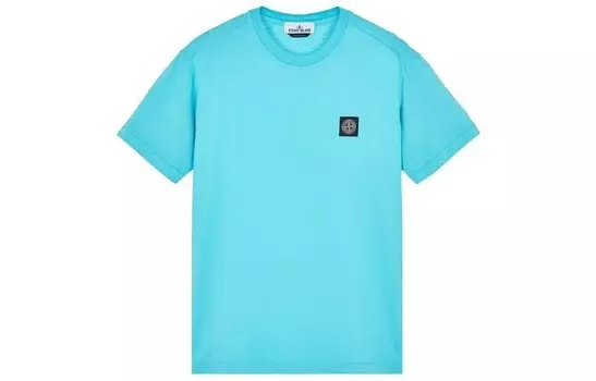 Футболка мужская королевского синего цвета Stone Island, синий