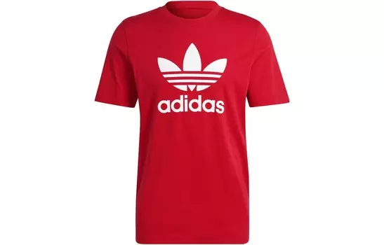 Футболка мужская красная Adidas Originals, красный