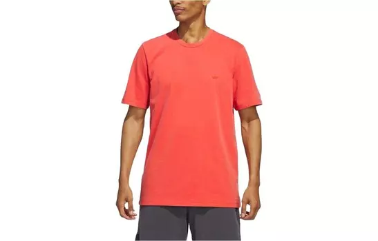 Футболка мужская красная Adidas Originals, оранжевый/красный