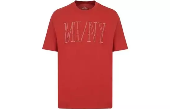 Футболка мужская красная Armani Exchange, красный