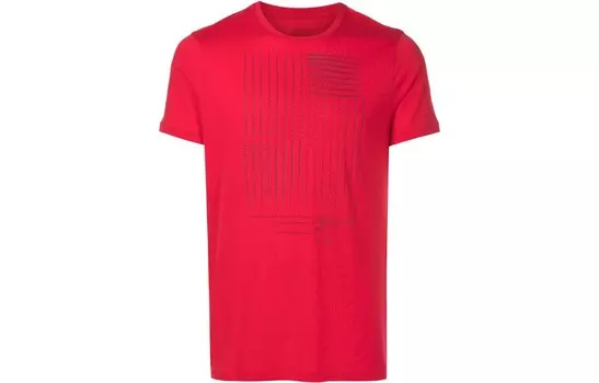 Футболка мужская красная Armani Exchange, красный