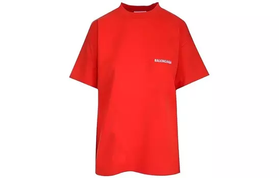 Футболка мужская красная Balenciaga, красный