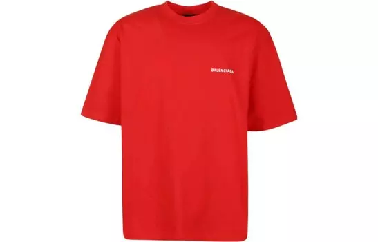 Футболка мужская красная Balenciaga, красный