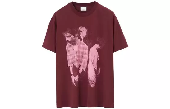 Футболка мужская красная Burberry, красный