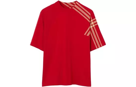 Футболка мужская красная Burberry, красный