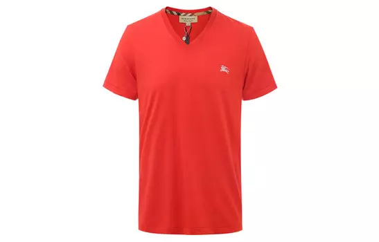 Футболка мужская красная Burberry, красный