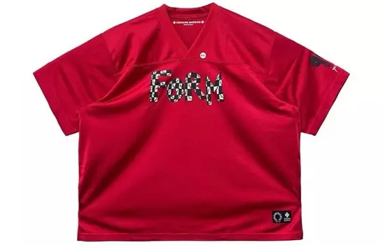 Футболка мужская красная Chrome Hearts, красный