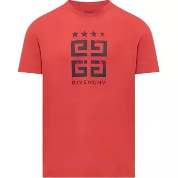 Футболка мужская красная Givenchy, красный