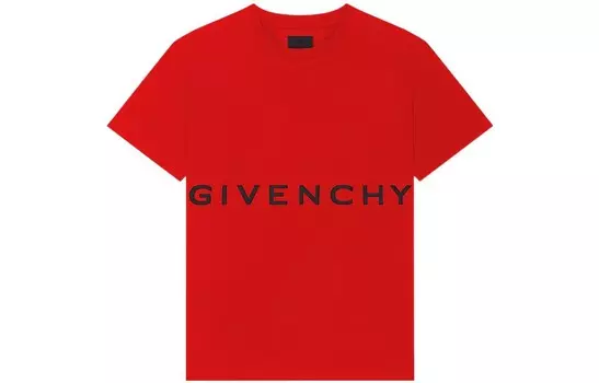 Футболка мужская красная Givenchy, красный