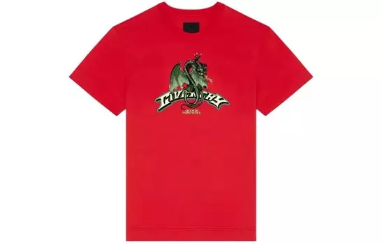 Футболка мужская красная Givenchy, красный