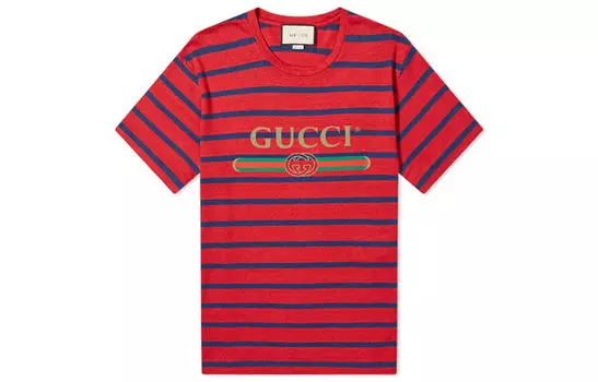 Футболка мужская красная Gucci, красный