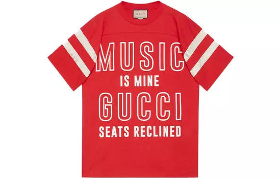 Футболка мужская красная Gucci, красный