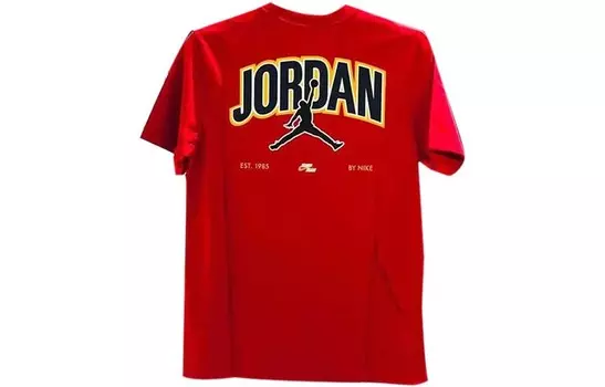 Футболка мужская красная Jordan, красный