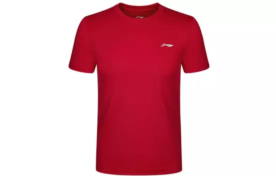 Футболка мужская красная Lining, красный
