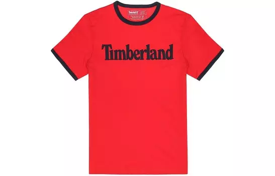 Футболка мужская красная Timberland, красный