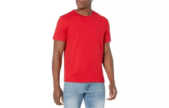 Футболка мужская красная Tommy Hilfiger, красный