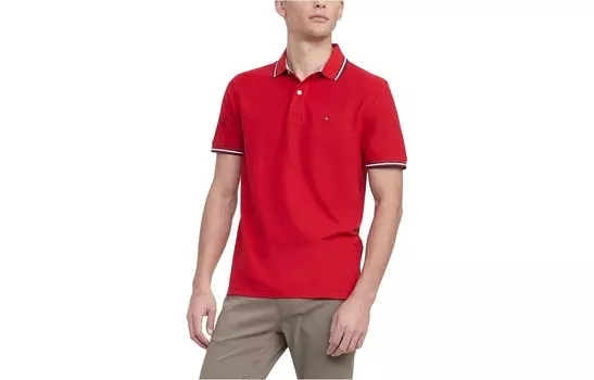 Футболка мужская красная Tommy Hilfiger, красный