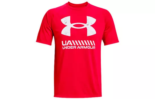 Футболка мужская красная Under Armour, красный