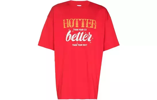 Футболка мужская красная Vetements, красный