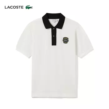 Футболка мужская Lacoste хлопковая, темно - синий