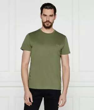 Футболка мужская Lacoste однотонная, зеленый