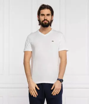 Футболка мужская Lacoste Regular Fit, белый