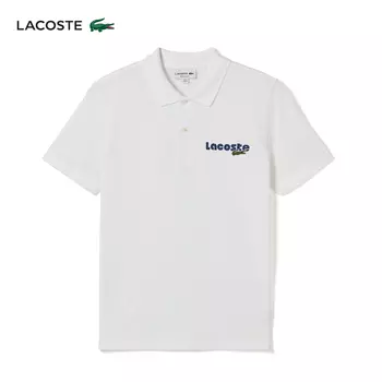 Футболка мужская Lacoste с короткими рукавами, белый