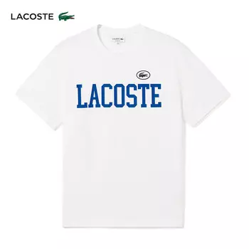 Футболка мужская Lacoste с короткими рукавами, белый