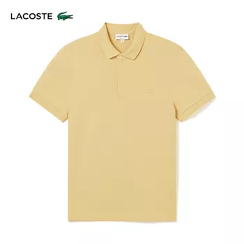 Футболка мужская Lacoste с короткими рукавами, бежевый