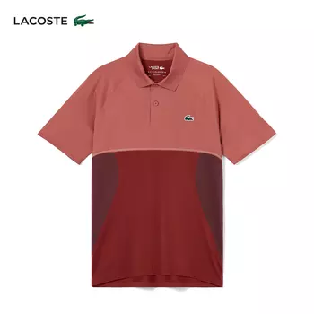 Футболка мужская Lacoste с короткими рукавами, красный